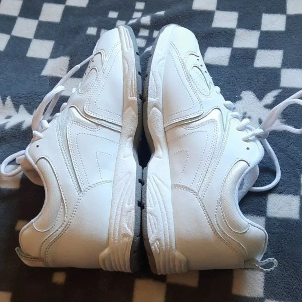 E.Z. Strider Mens White Ultra-Zorb Plus Non Marking Outsole Sneaker Size 8.5 - Picture 3 of 14